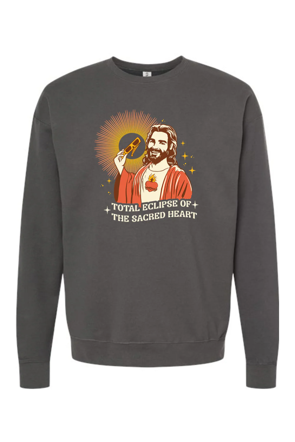 Total Eclipse of the Sacred Heart - Crewneck Sweatshirt - Image 3