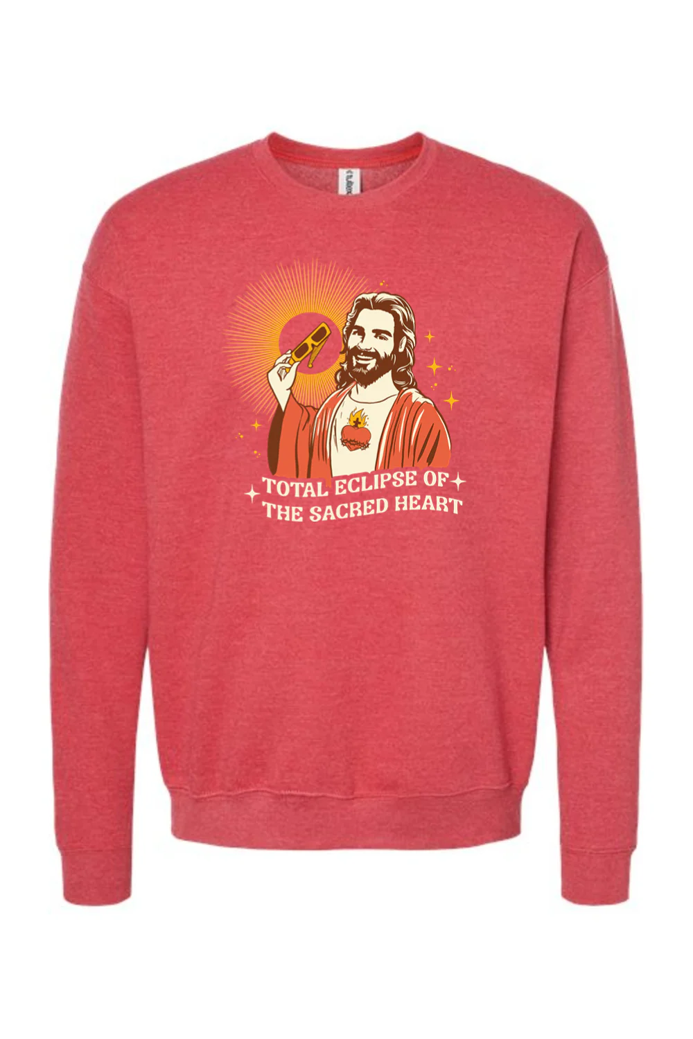 Total Eclipse of the Sacred Heart - Crewneck Sweatshirt - Image 7