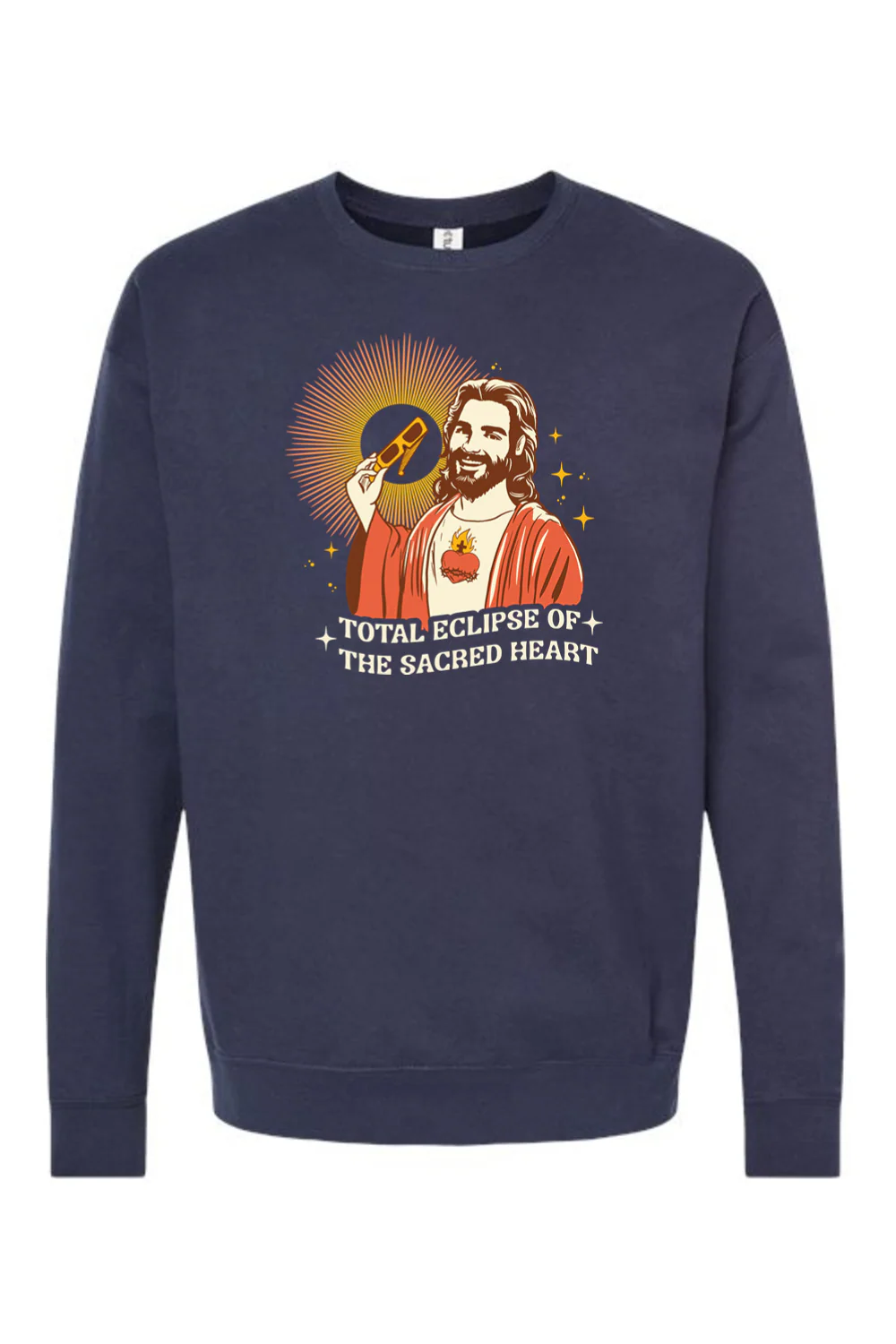 Total Eclipse of the Sacred Heart - Crewneck Sweatshirt - Image 8