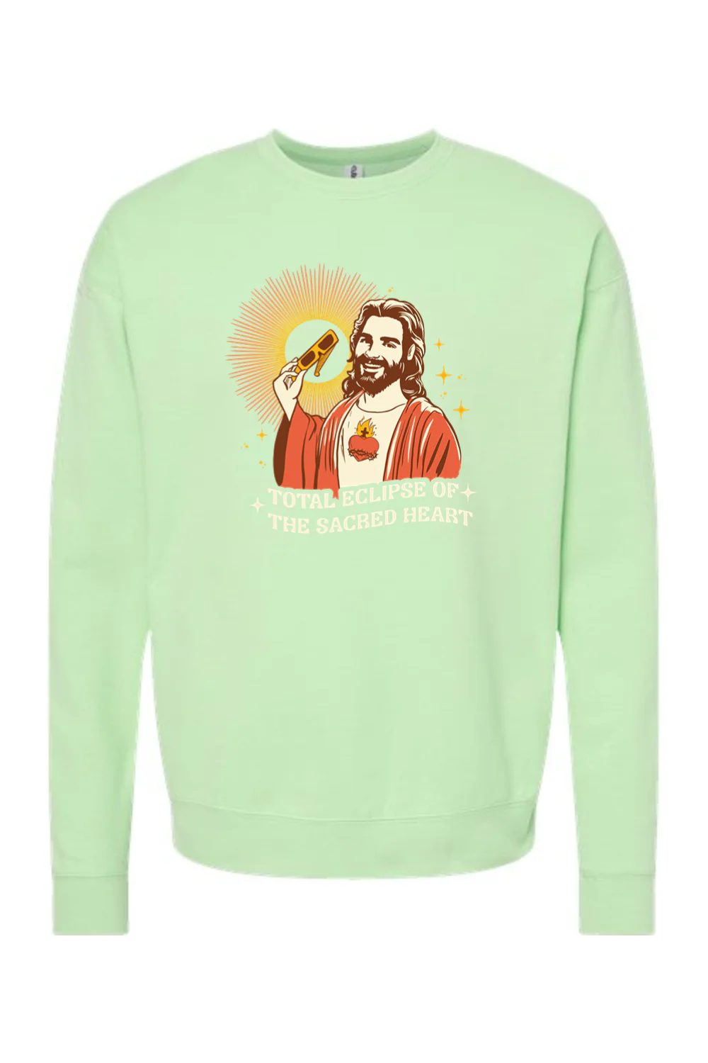 Total Eclipse of the Sacred Heart - Crewneck Sweatshirt - Image 9