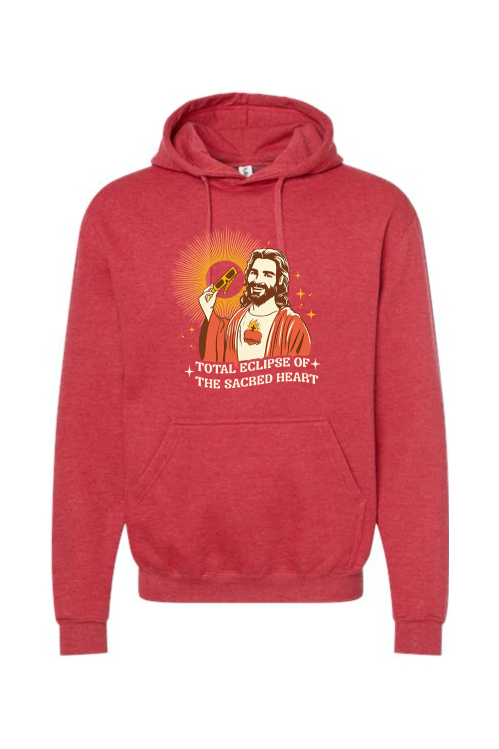 Total Eclipse of the Sacred Heart - Hoodie Sweatshirt - Image 8