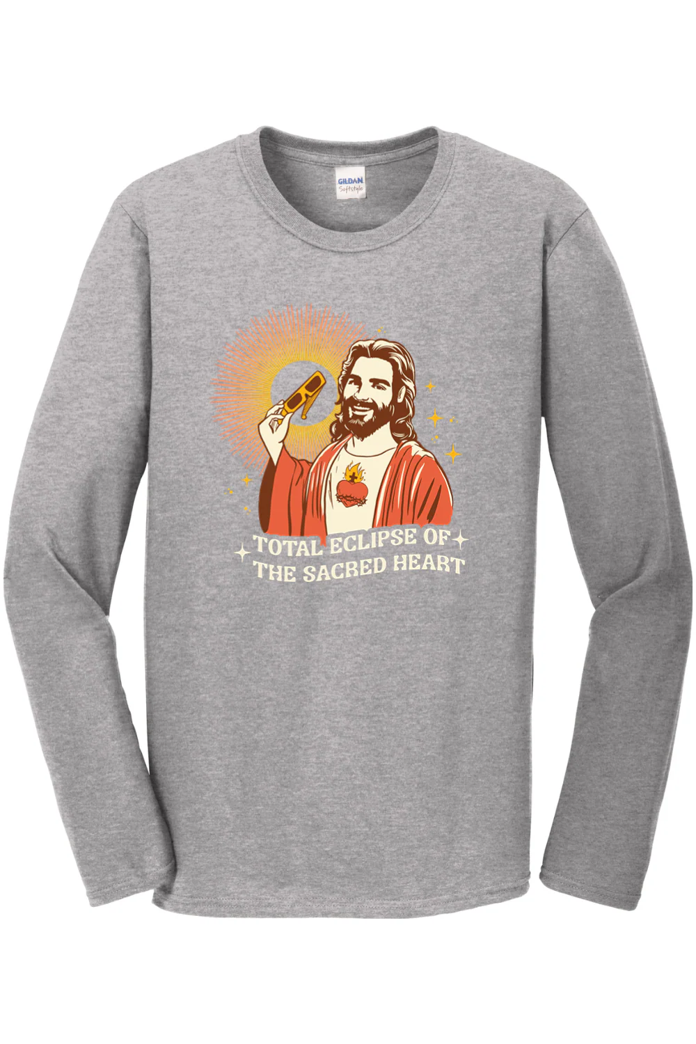 Total Eclipse of the Sacred Heart Long Sleeve - Image 2
