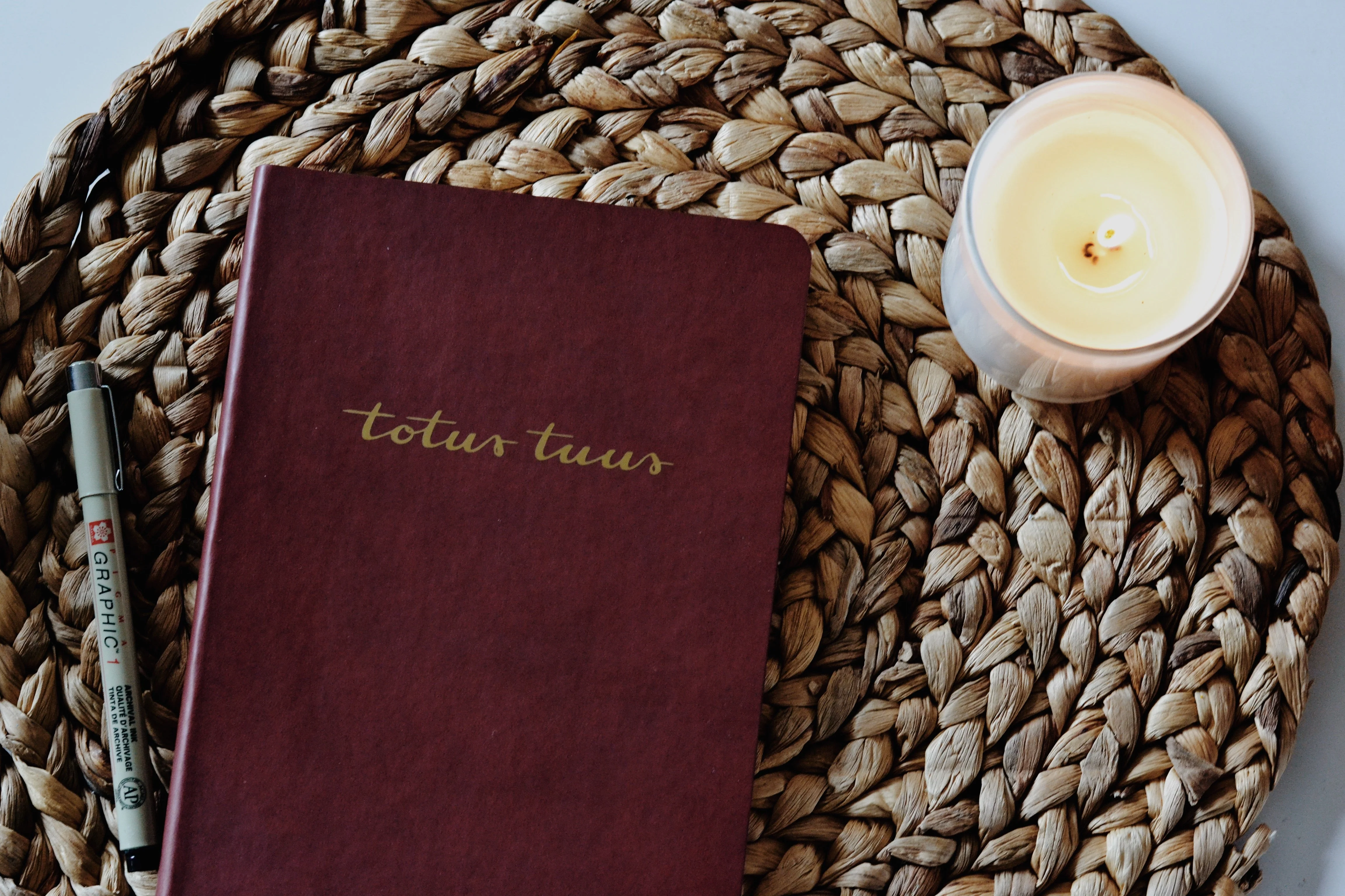 Totally Yours Notebook - Faux Leather with Gold Detailing - Image 5