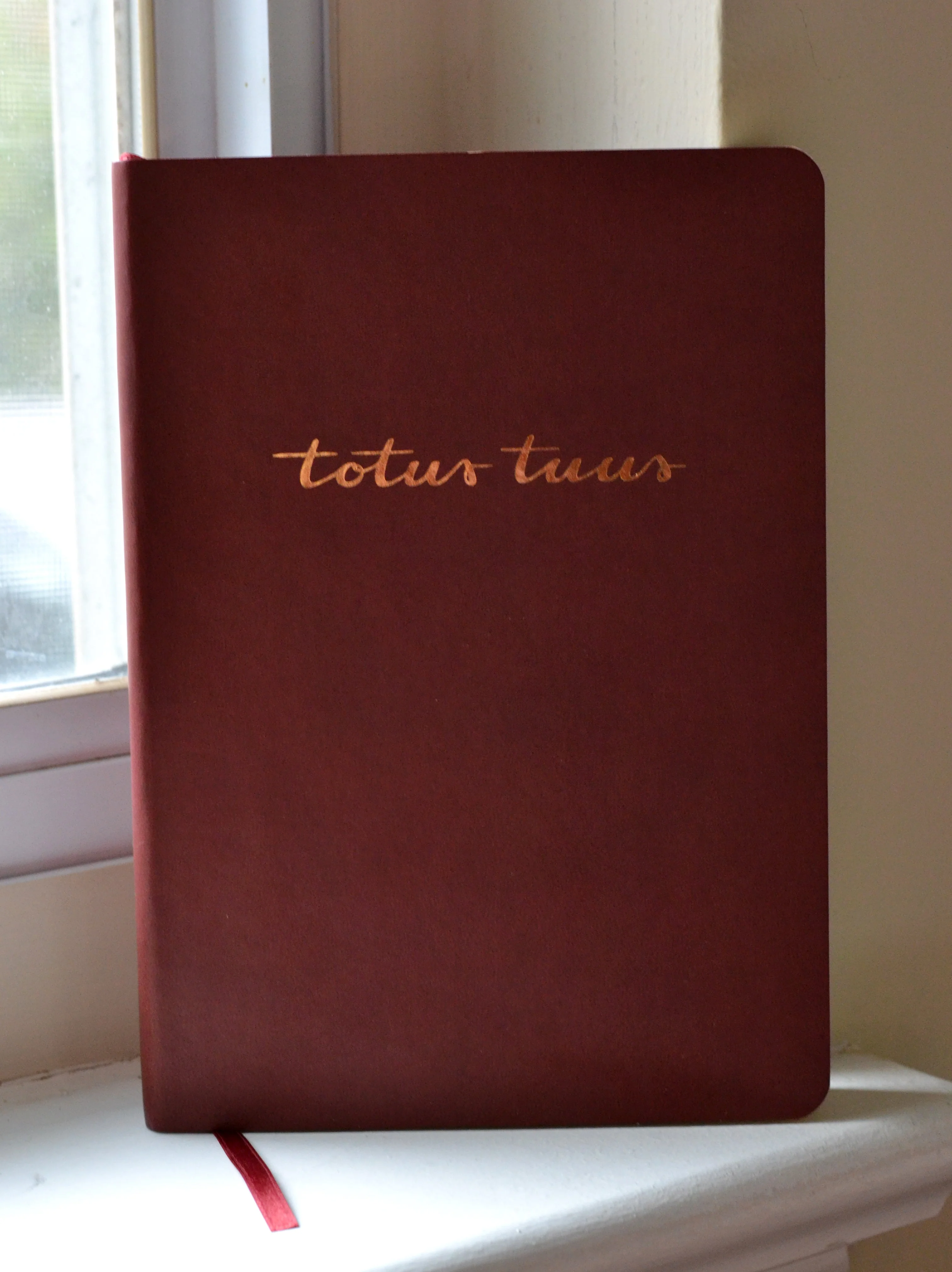 Totally Yours Notebook - Faux Leather with Gold Detailing - Image 6