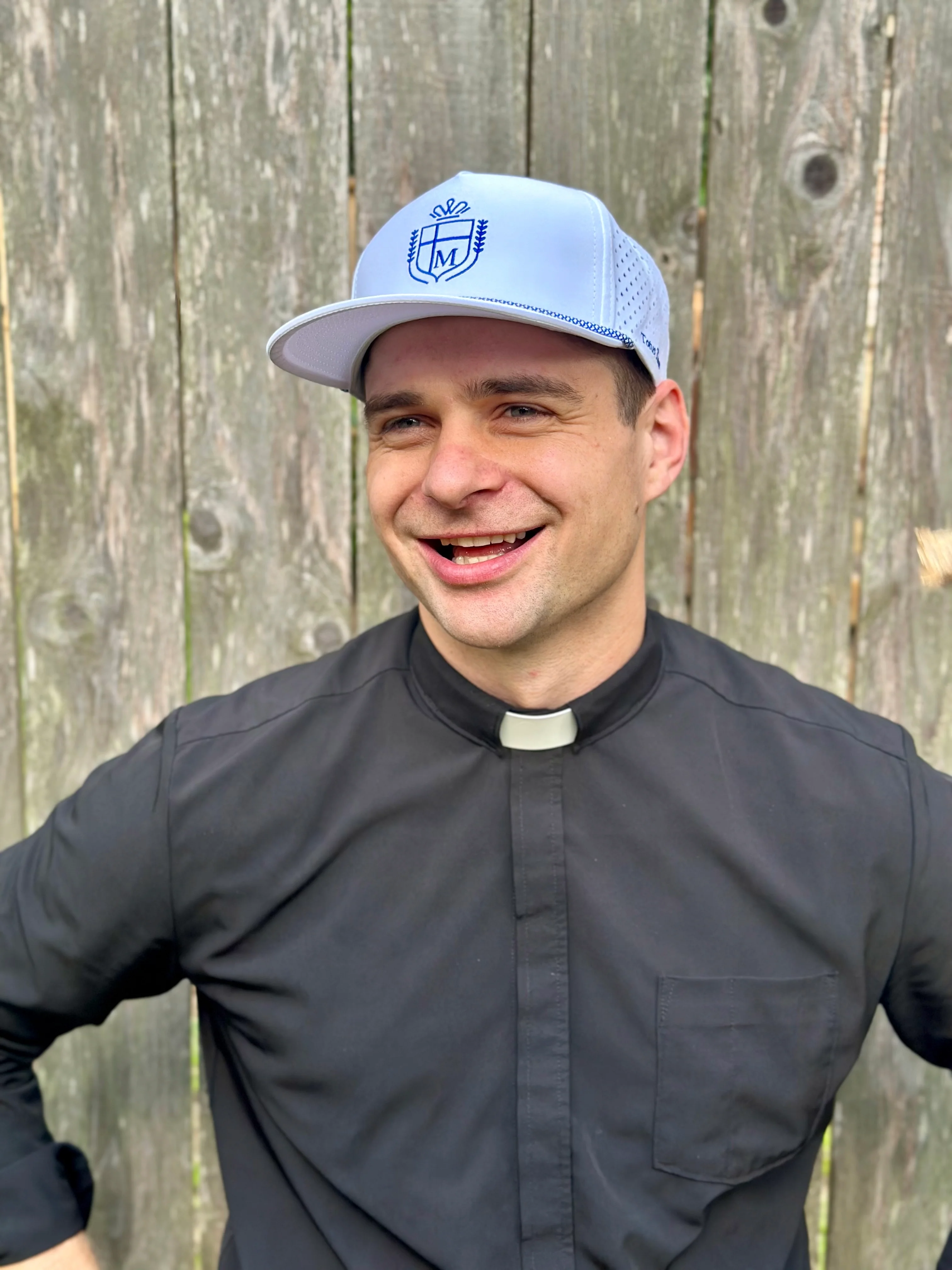 Totus Tuus Mary at the Foot of the Cross Snapback Hat - Image 2
