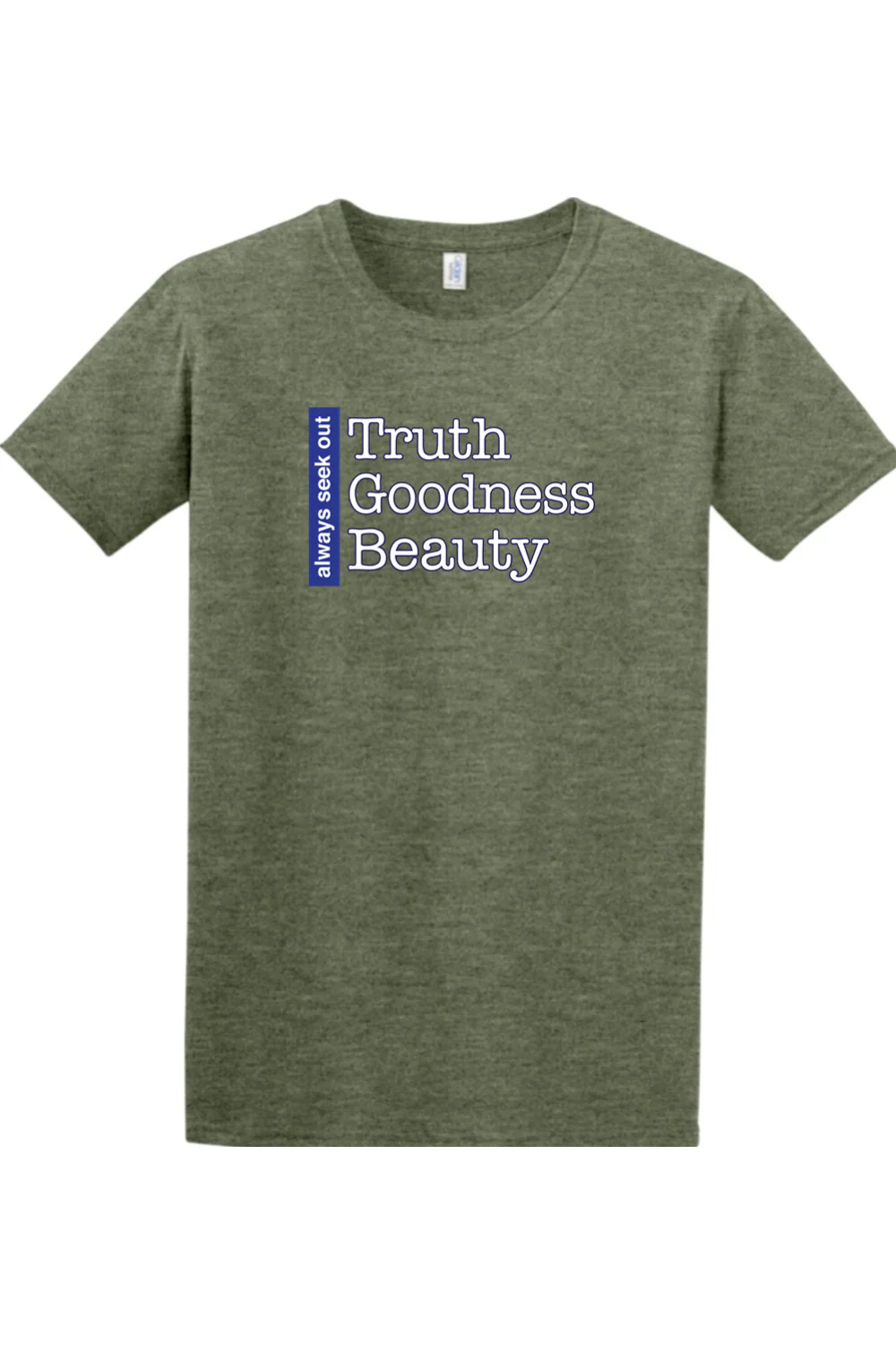 Truth Goodness Beauty - Transcendentals Adult T-Shirt - Image 2