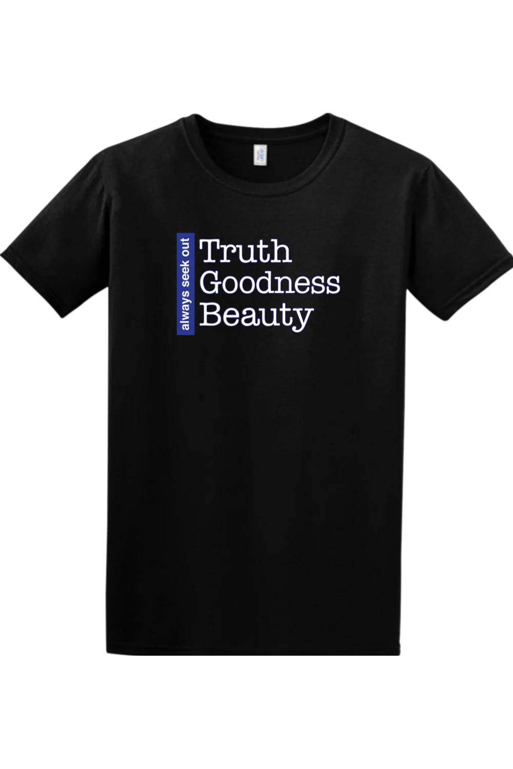 Truth Goodness Beauty - Transcendentals Adult T-Shirt - Image 8