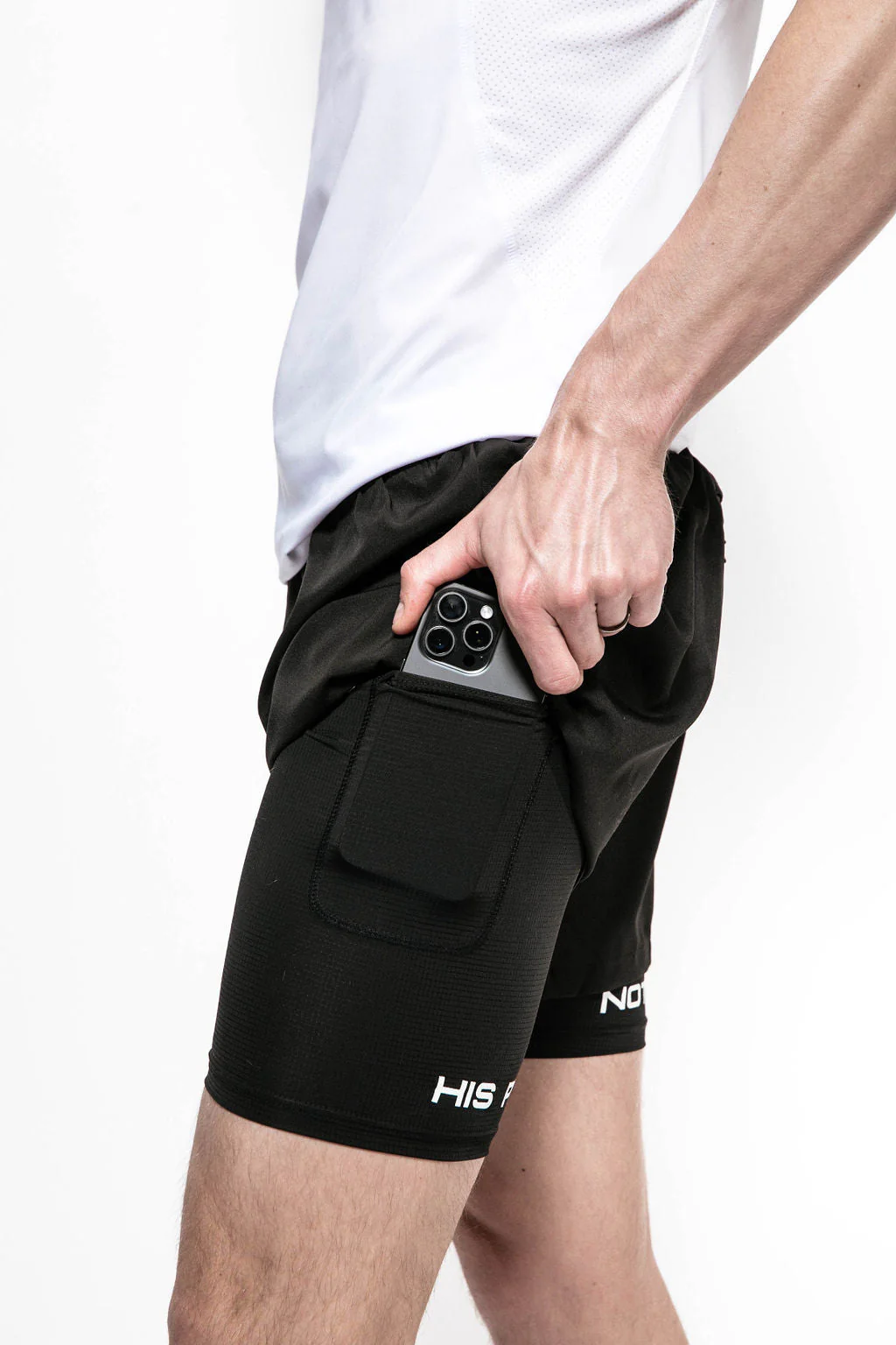 UDX PURPOSE TRAINING SHORTS BLACK - Image 4