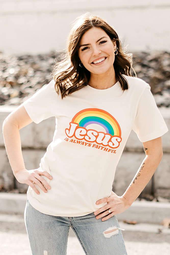 Vintage Rainbow Tee - Image 2