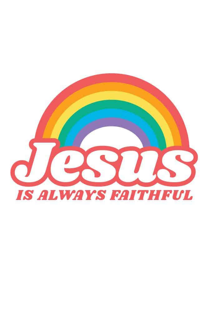 Vintage Rainbow Tee - Image 5