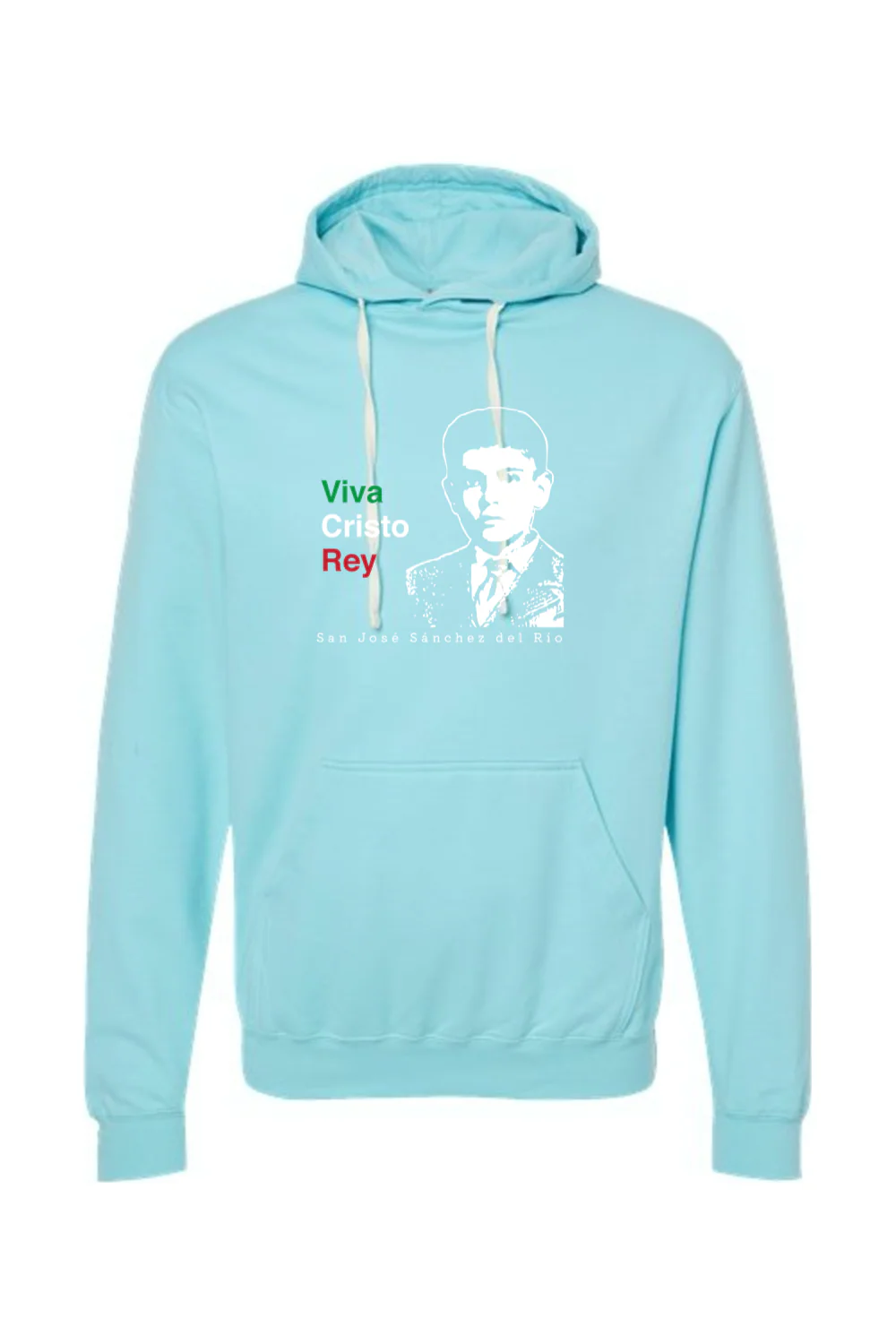 Viva Cristo Rey - St. Jose Sanchez del Rio Hoodie Sweatshirt - Image 11