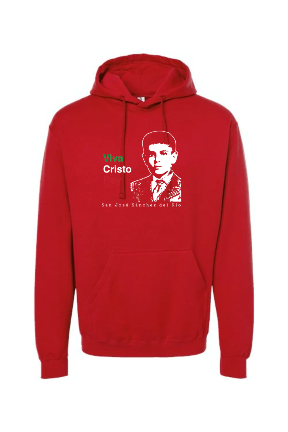 Viva Cristo Rey - St. Jose Sanchez del Rio Hoodie Sweatshirt - Image 12