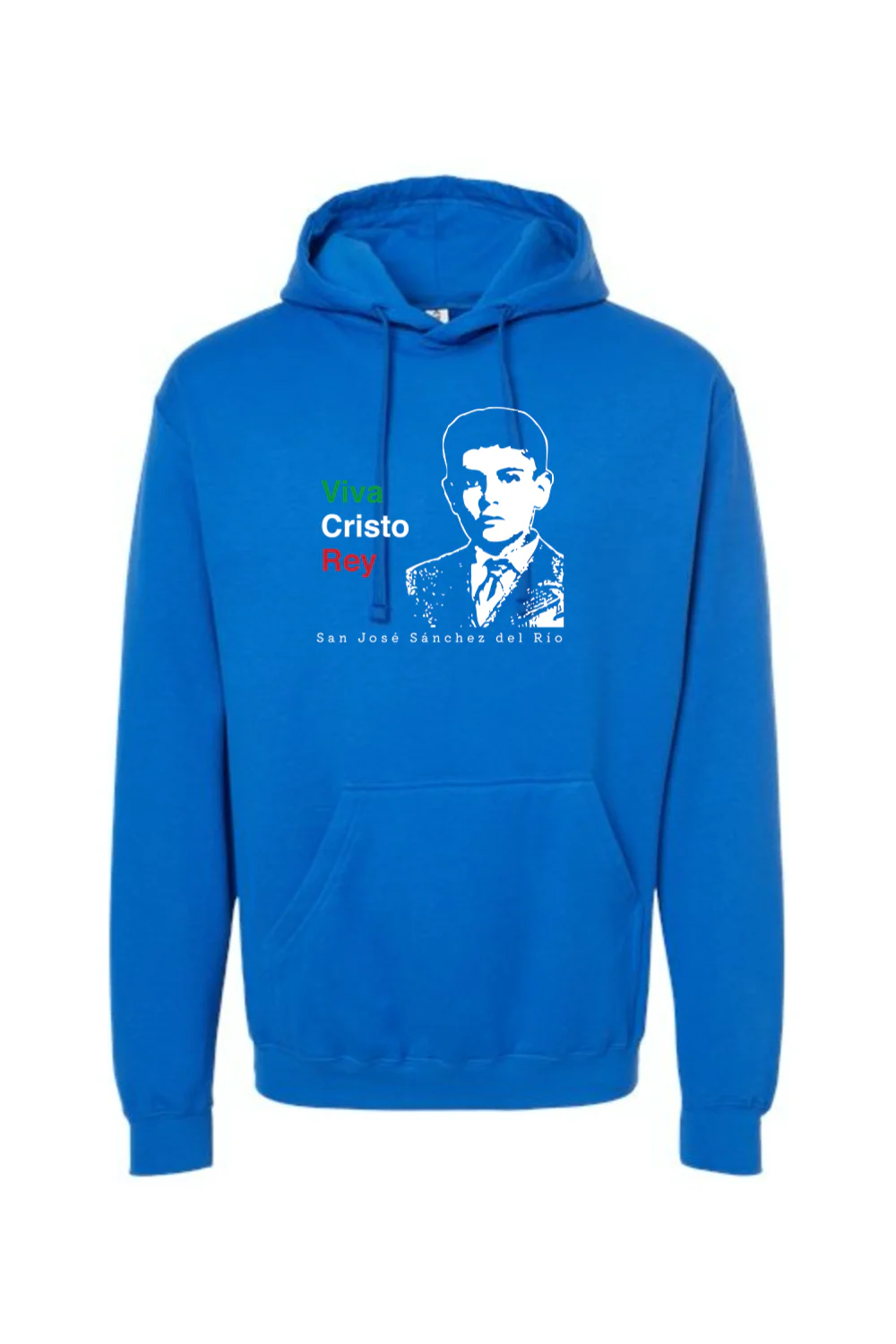 Viva Cristo Rey - St. Jose Sanchez del Rio Hoodie Sweatshirt - Image 13
