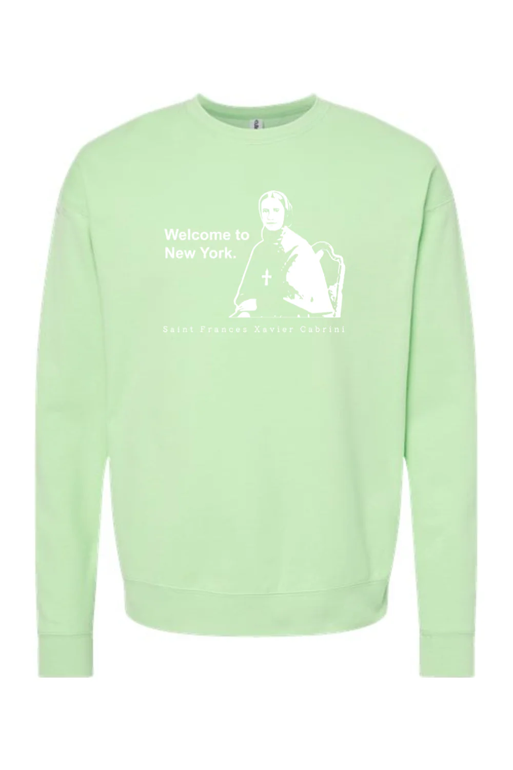 Welcome to New York - St. Frances Cabrini Crewneck Sweatshirt - Image 11