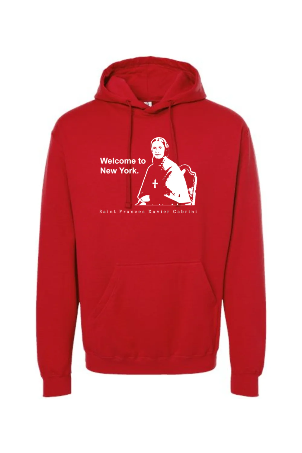 Welcome to New York - St. Frances Cabrini Hoodie Sweatshirt - Image 14