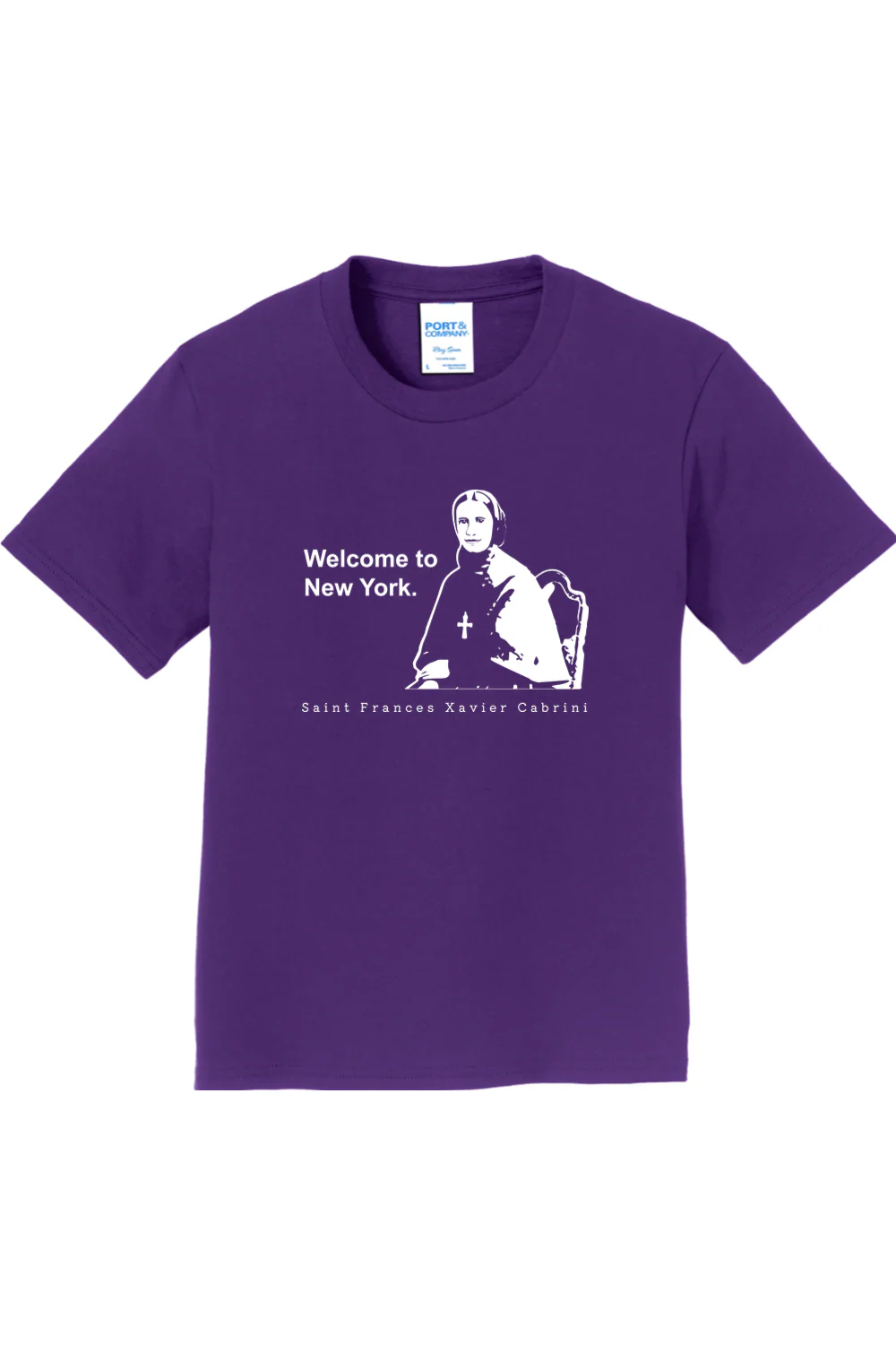 Welcome to New York - St. Frances Cabrini Youth T-shirt - Image 8