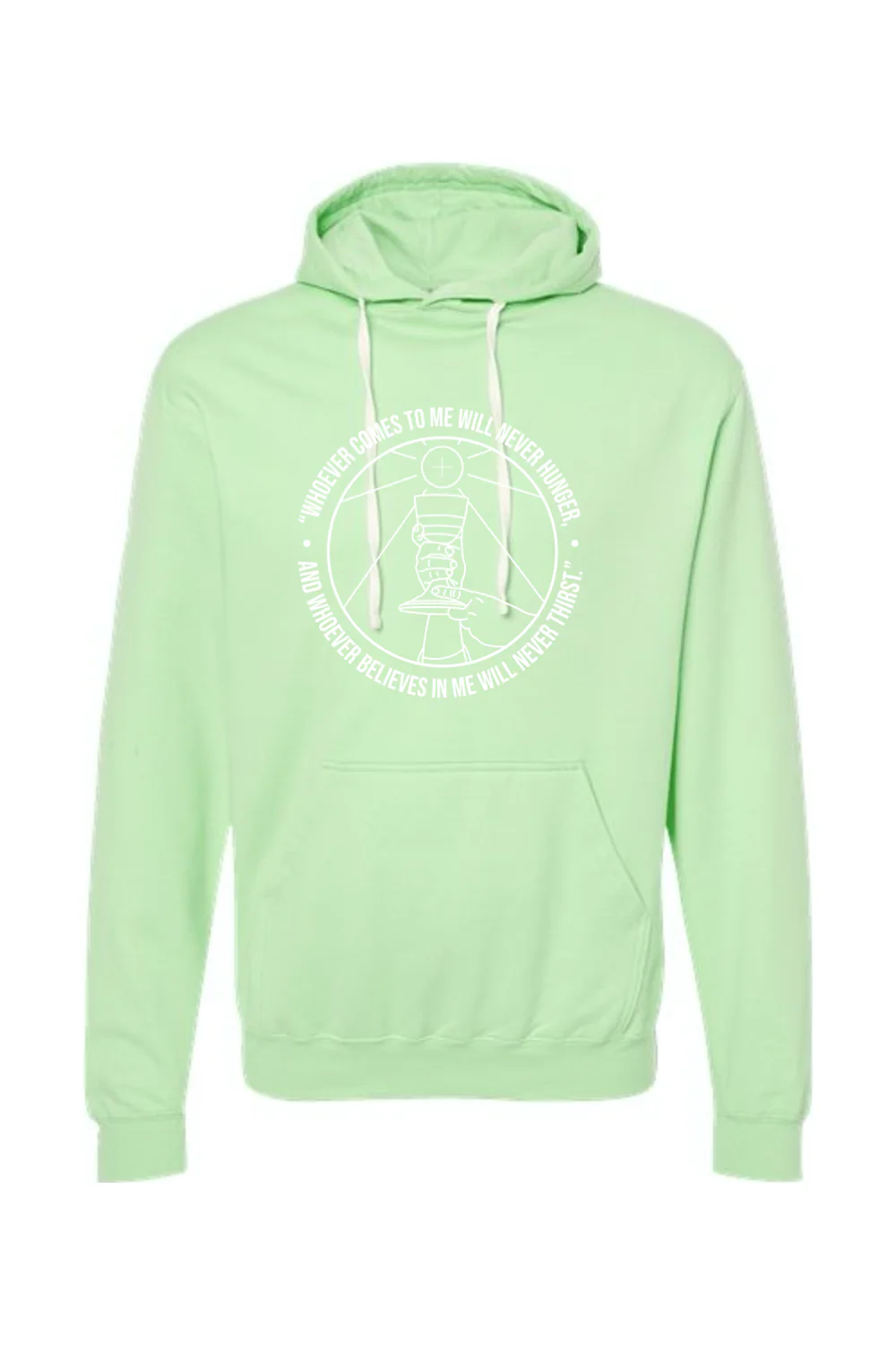 Whoever Comes to Me - John 6:35 Hoodie Sweatshirt - Image 10