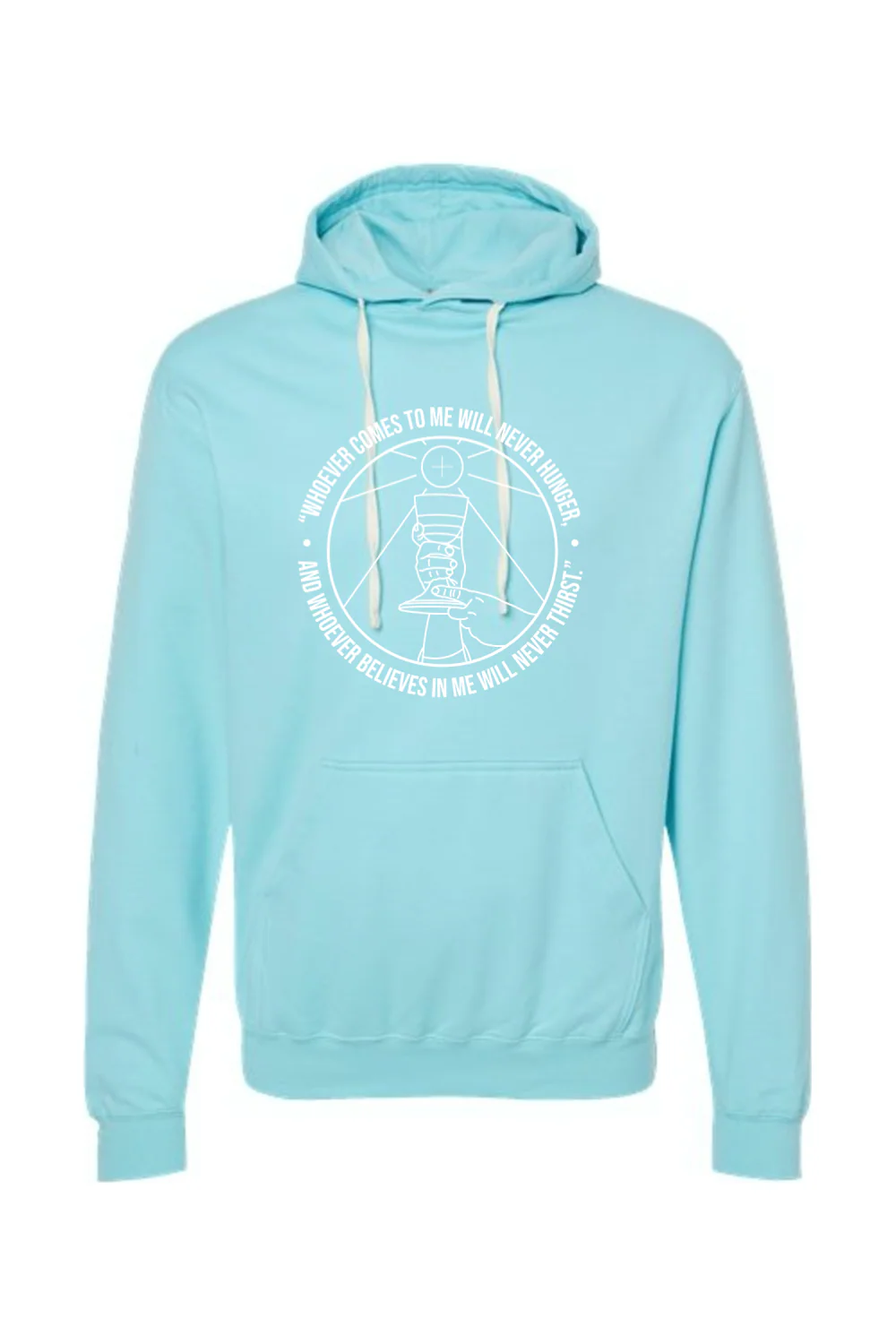 Whoever Comes to Me - John 6:35 Hoodie Sweatshirt - Image 11