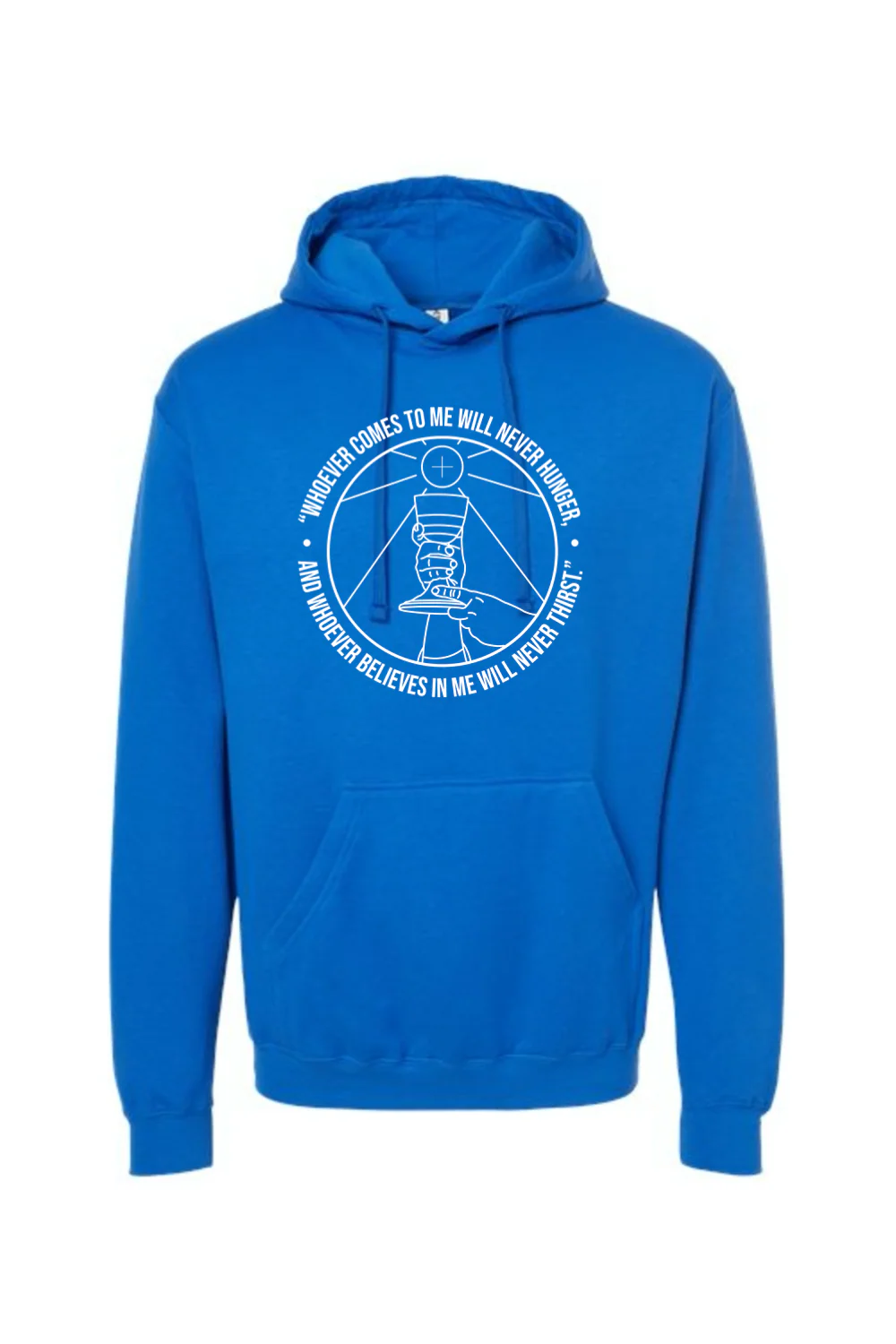 Whoever Comes to Me - John 6:35 Hoodie Sweatshirt - Image 13