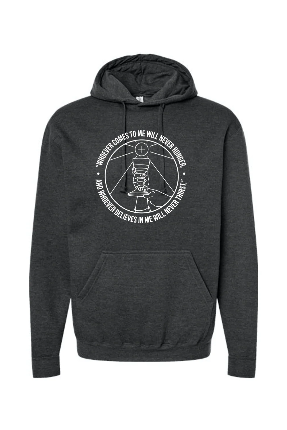 Whoever Comes to Me - John 6:35 Hoodie Sweatshirt - Image 6