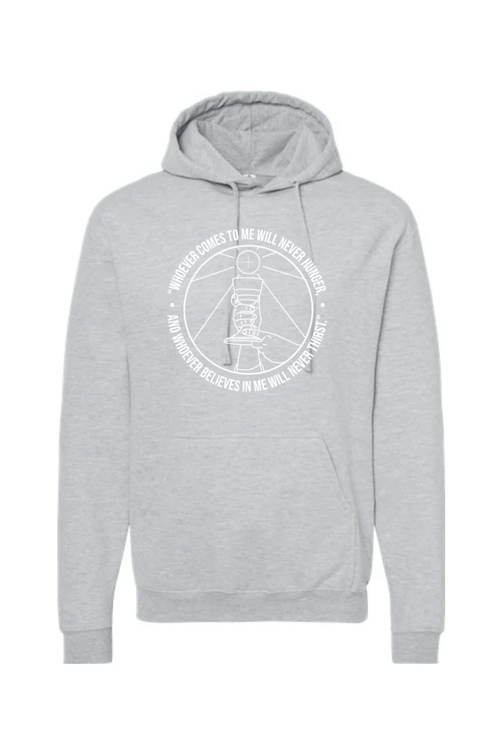 Whoever Comes to Me - John 6:35 Hoodie Sweatshirt - Image 7