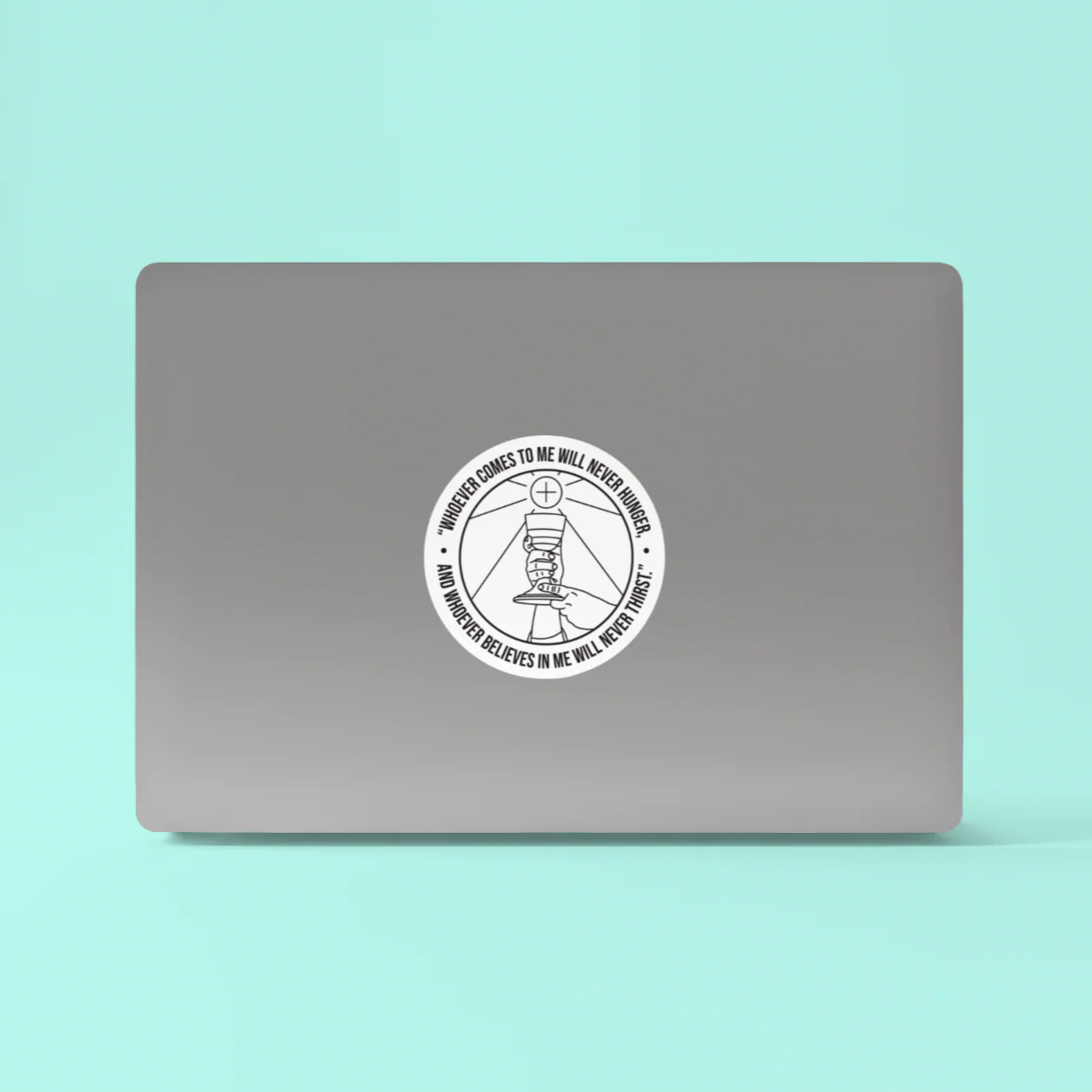 Whoever Comes to Me - John 6:35 Sticker 10-pack - Image 2