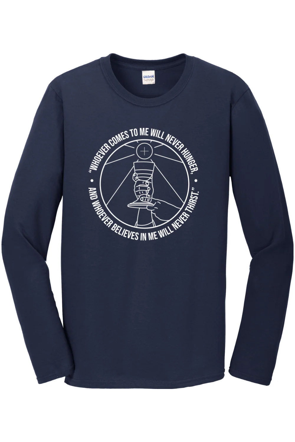 Whoever Comes to Me - John 635 Long Sleeve - Image 3