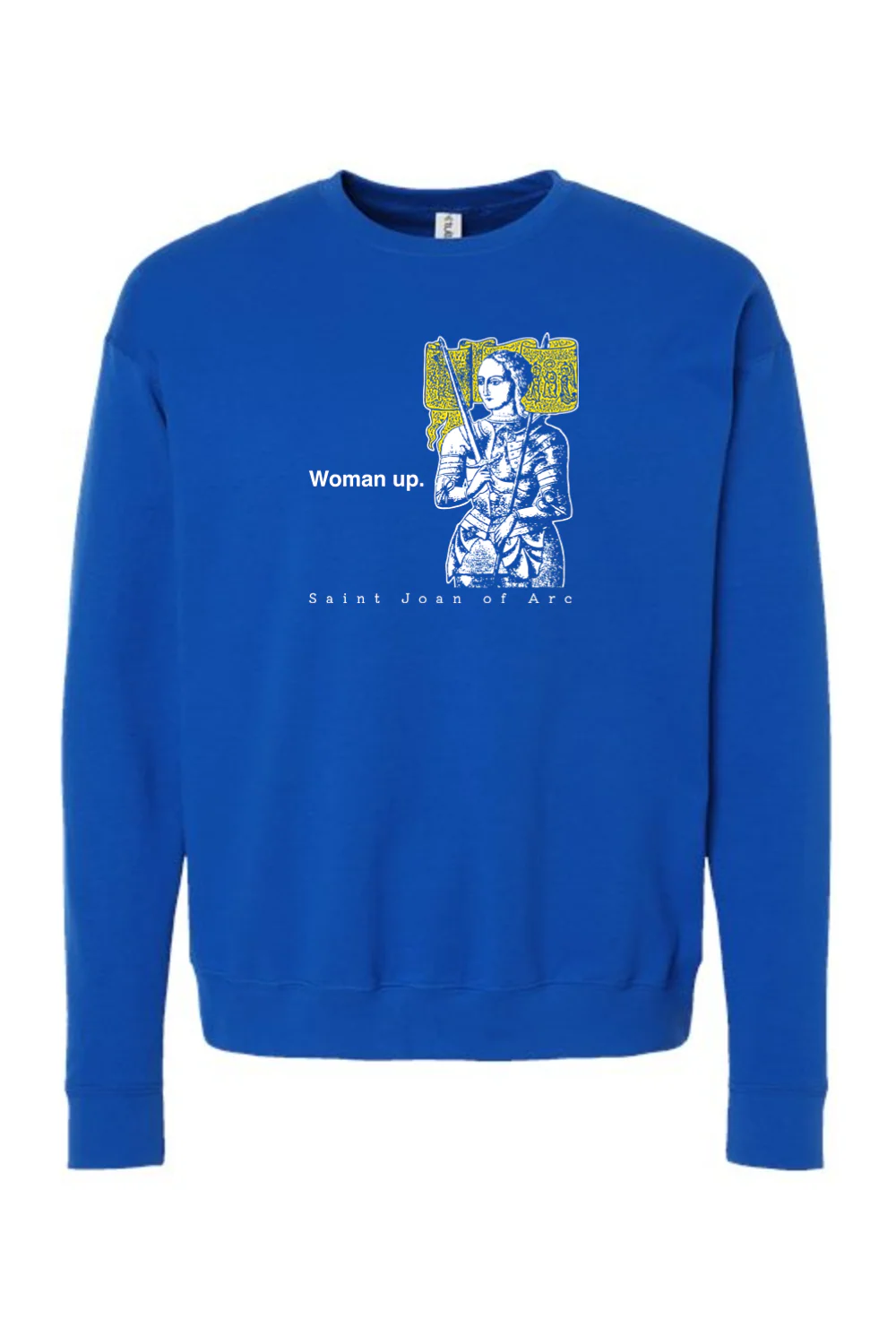 Woman Up - St. Joan of Arc Crewneck Sweatshirt - Image 11