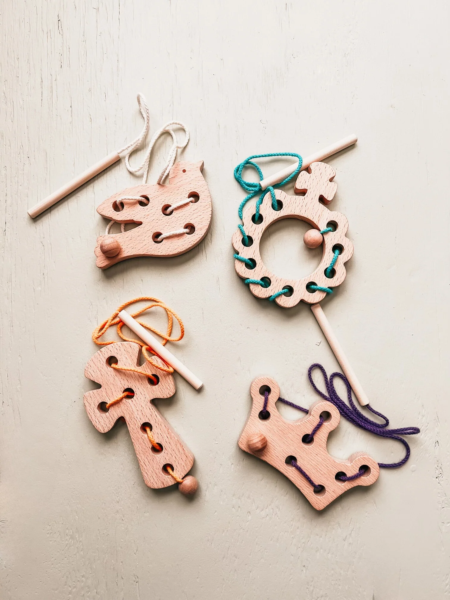 Wooden Lacing Toys - Image 7