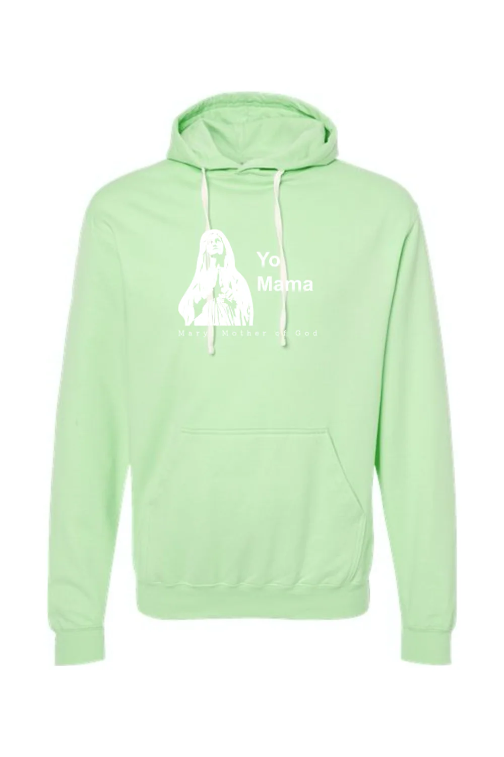 Yo Mama - Virgin Mary Hoodie Sweatshirt - Image 10